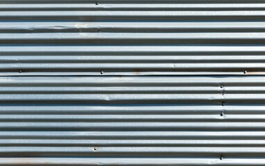 Fototapeta premium Weathered Corrugated Metal Texture Background