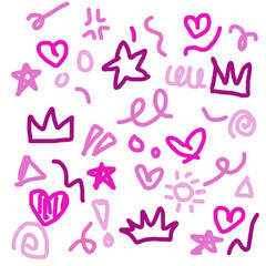 A modern abstract vector illustration featuring organuc shapes and fluid lines in a harmonious color paette. This minimalist desigb is perfect for versatile usage across print and digital platforms