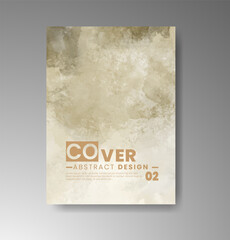 Cards with watercolor background. Design for your cover, date, postcard, banner, logo.