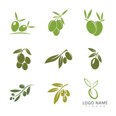 olive icon vector illustration design template