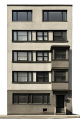 PNG Vintage building architecture urban city.