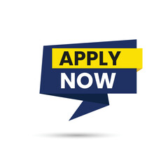 Click the button apply now with the hand cursor
