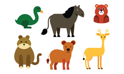 Wild Animal Characters