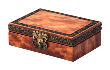 Baitul Maal Box for Islamic Charity Collection - Isolated on White Background