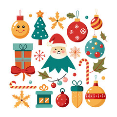 christmas clipart vector design