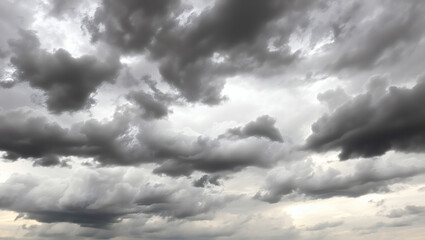 Ominous storm clouds fill the sky, foretelling rain, as dramatic weather rolls in, creating a sense of intensity and anticipation.