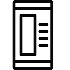 Mobile vector icon