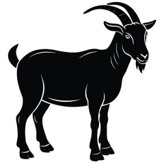 bore goat vector