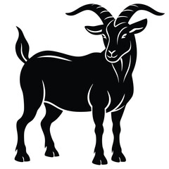 bore goat vector
