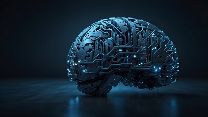 Fototapeta premium 3d rendered illustration of an abstract brain