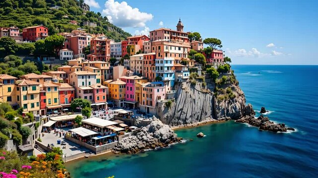 Cinque terre italy travel guide colorful buildings coastal village tourism european destination vacation spot