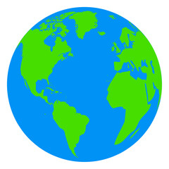 Earth globe icon