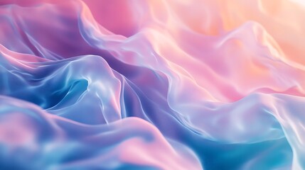 Obraz premium Soft, flowing, vibrant abstract textile design.