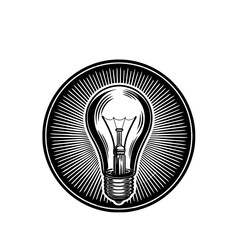 light bulb icon vector