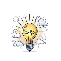 light bulb idea concept