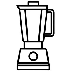 Blender on white background for 3D illustration and advertising use