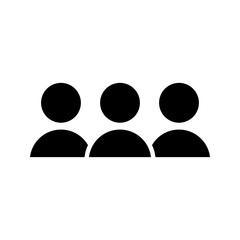 people icon. group, family, human, team, community, friends, population icon.