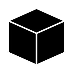 box icon on white background