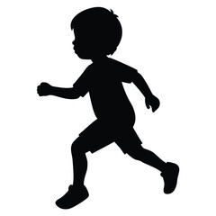 A Child Running