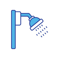 Shower  icon vector stock illustration