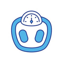 Weight Scale icon vector stock illustration