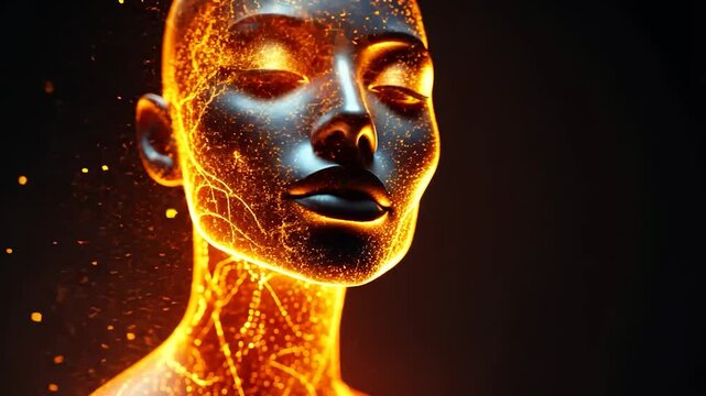 Abstract fiery orange texture background image intense energy and mystery