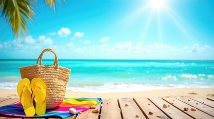 Tropical Beach, Summer Holiday