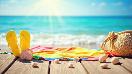 Tropical Beach, Summer Holiday