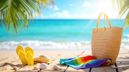Tropical Beach, Summer Holiday