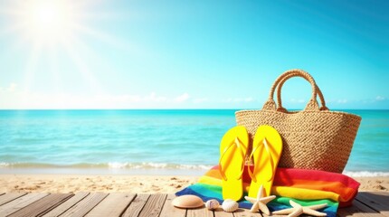 Tropical Beach, Summer Holiday