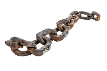 A broken metal chain image speaks volumes about fractured relationships and the power of change