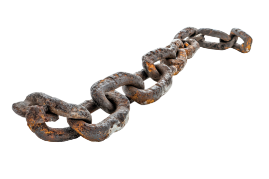 A broken metal chain image speaks volumes about fractured relationships and the power of change