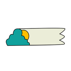 Name Tag Cute Character School Illustrations
