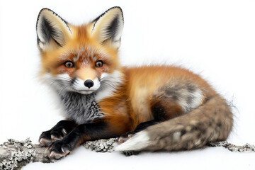 Obraz premium cute red fox,