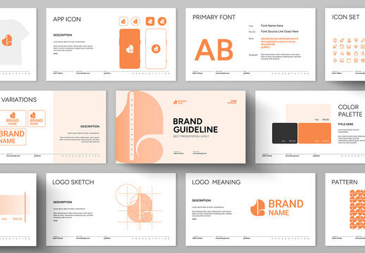 Brand Guidelines Presentation Template