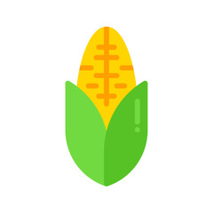 Corn icon vector image. Suitable for mobile apps, web apps and print media.