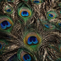 Fototapeta premium Peacock Feathers