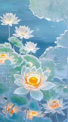 white water lily