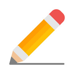 Pencil icon vector image. Suitable for mobile apps, web apps and print media.