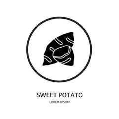 Logo vector design for business. Sweet potato logos.