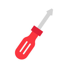 Screw Driver icon vector image. Suitable for mobile apps, web apps and print media.