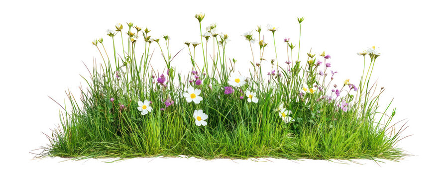PNG Flowers grass nature green. - Powered by Adobe