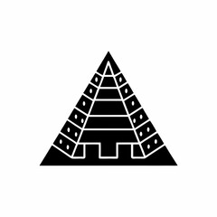 Fototapeta premium creative details Pyramid Icon Vector Illustration