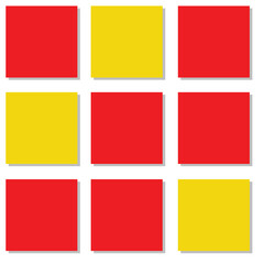 Background for social media in red and yellow background