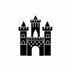 Fototapeta premium creative details Castle Icon Vector Illustration