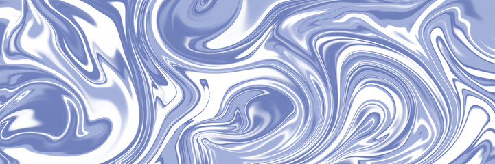 Trendy swirl fluid on transparent background. Wavy trippy pattern