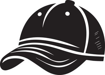 beautiful black Cap vector silhouette art this is an editable and printable vector eps file
