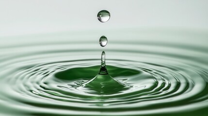 water drops technology background.