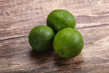 Green sour tropical Lime fruit
