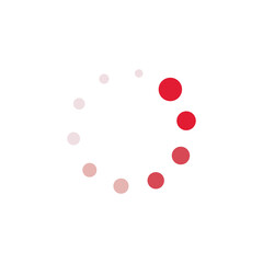 loading icon, flat, design, vector, illustrations, education, style, trendy, collections